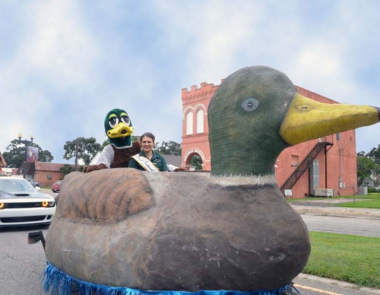 duck parade, Vermilion Parish