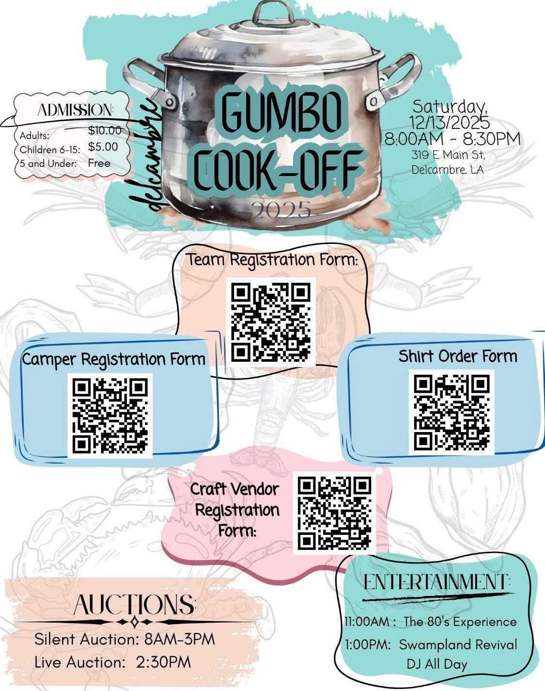 Delcambre gumbo Cookoff